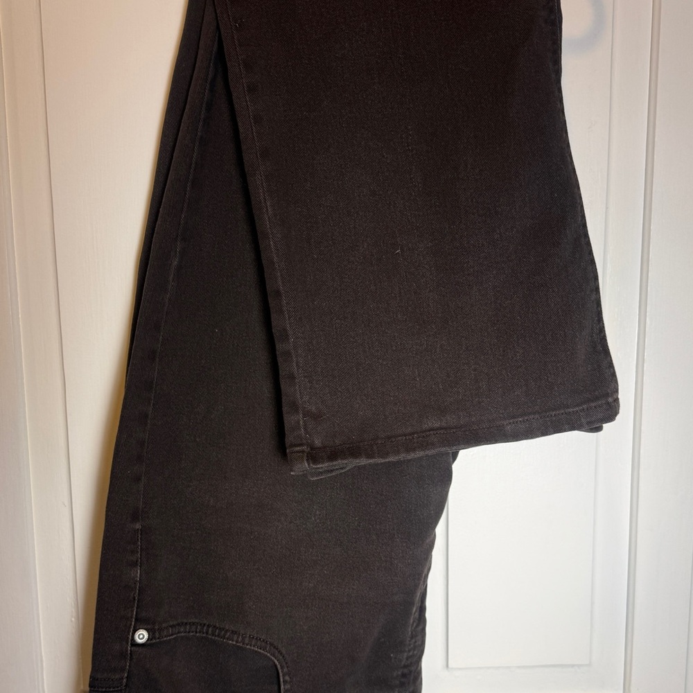 Jones New York Dark Brown shape control Stretch Jeans